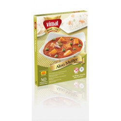 Brambor a hrášek ve stř. pikantní omáčce (Aloo Mutter) 300g