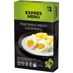 Koprovka s vejcem a bramborem 470g Komplet Menu