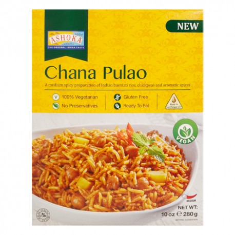 Pilaf z basmati rýže a cizrny ve směsi aromatického koření (Chana Pulao) 300g Ashoka