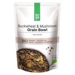 Grain bowl | Ovesné vločky, pohanka, houby a mrkev BIO 250g AUGA