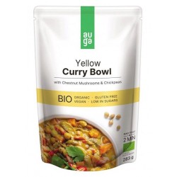 Yellow curry bowl | Žluté kari, houby a cizrna BIO 283g AUGA