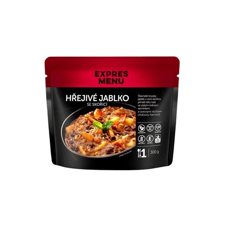 Hřejivé jablko se skořicí 1 porce Expres Menu bez lepku