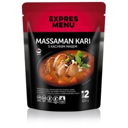 Massaman kari s kachním masem 2 porce Expres Menu