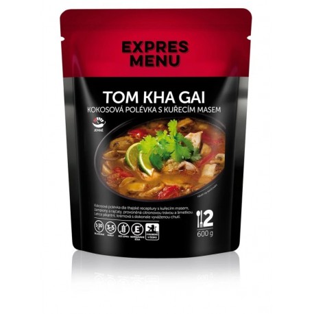Tom Kha Gai - kokosová polévka s kuřecím masem (2 porce) Expres Menu