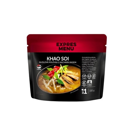 Khao Soi - nudlová polévka s kachním masem (1 porce) Expres Menu